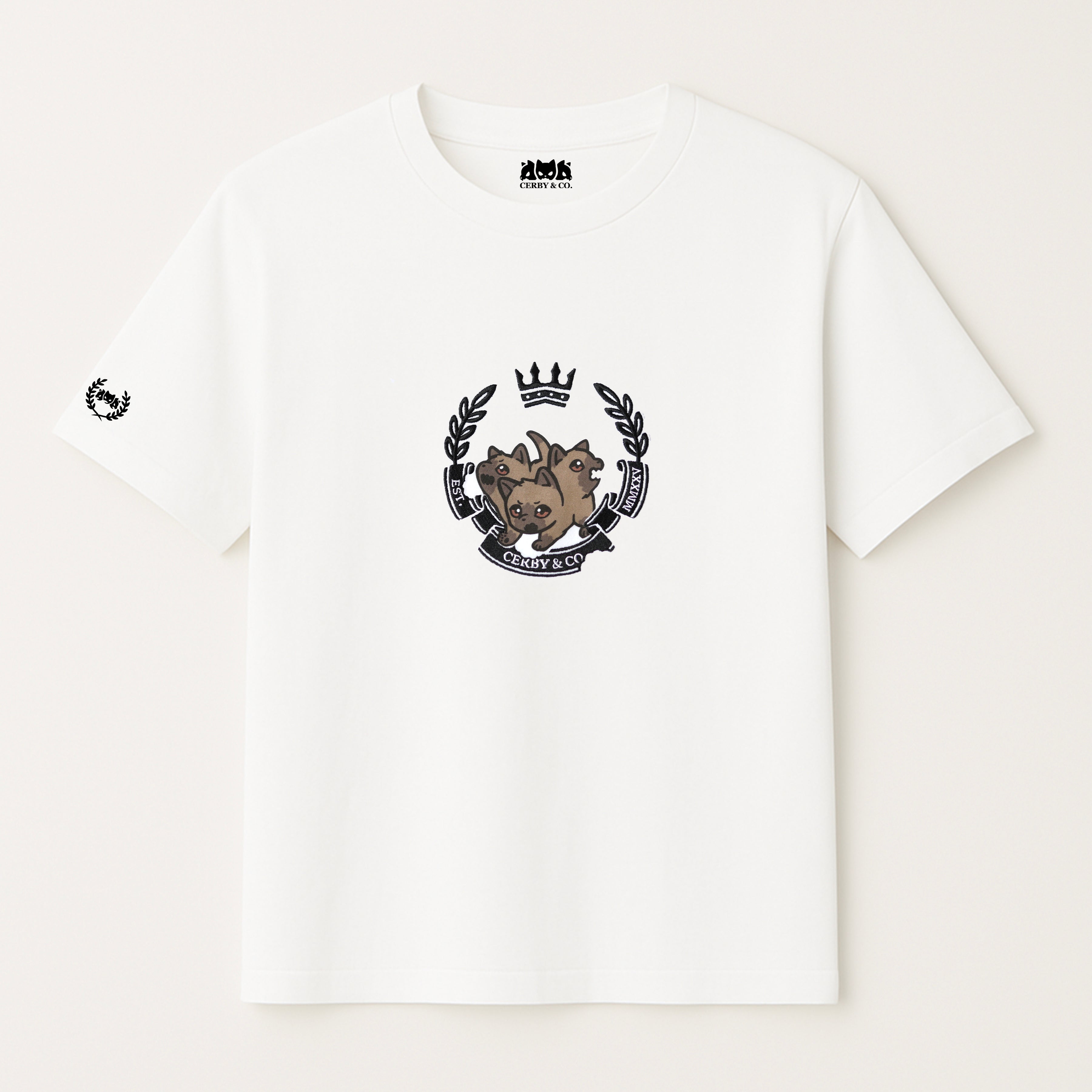 Crest & Chaos Embroidered T-Shirt