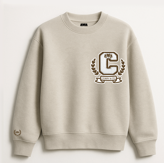 Chenille C Crewneck