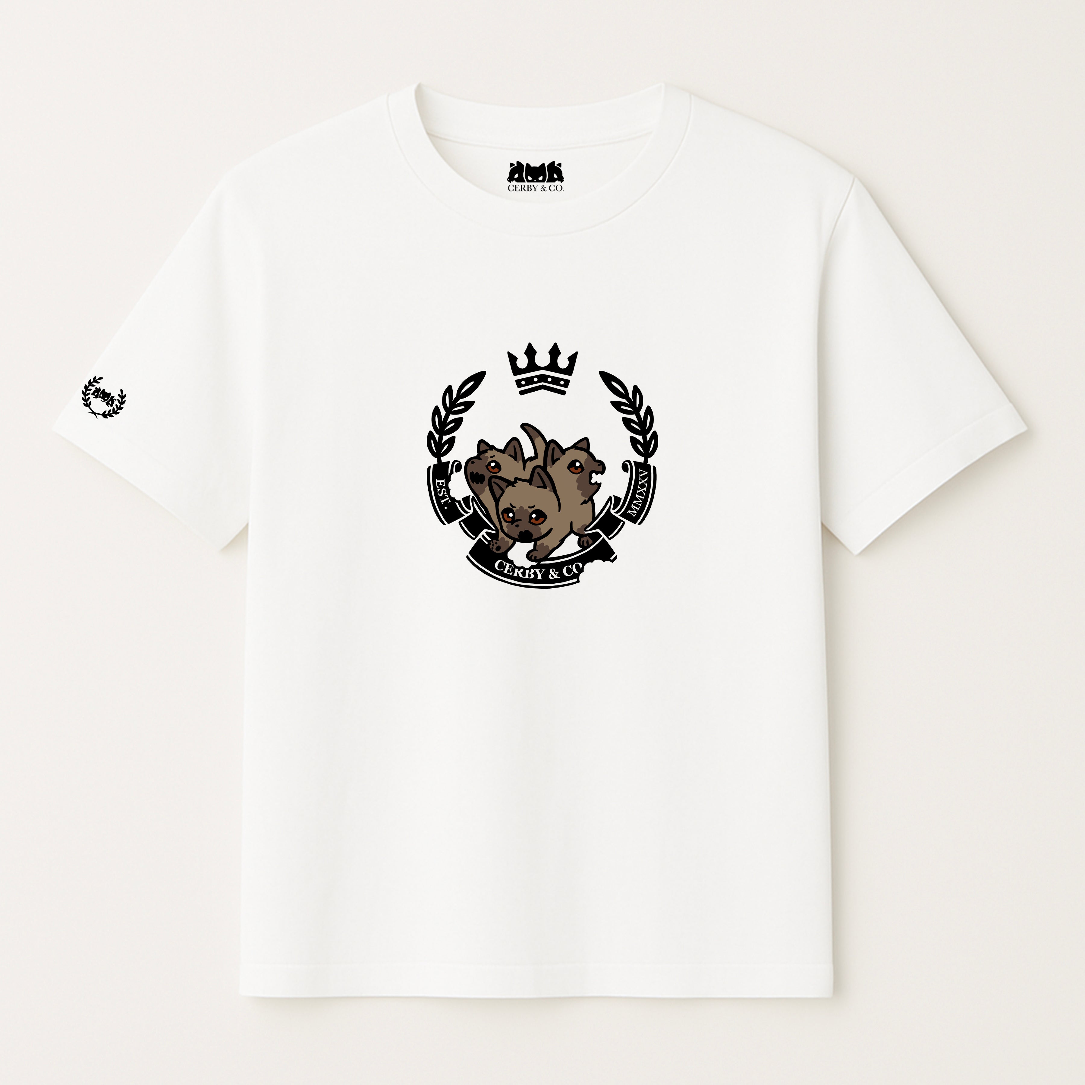 Crest & Chaos Embroidered T-Shirt