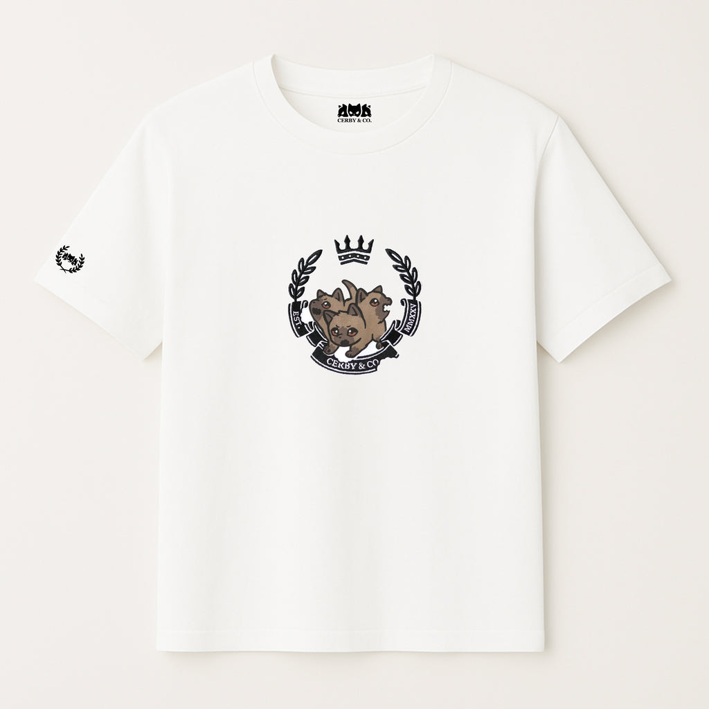 Crest & Chaos Embroidered T-Shirt