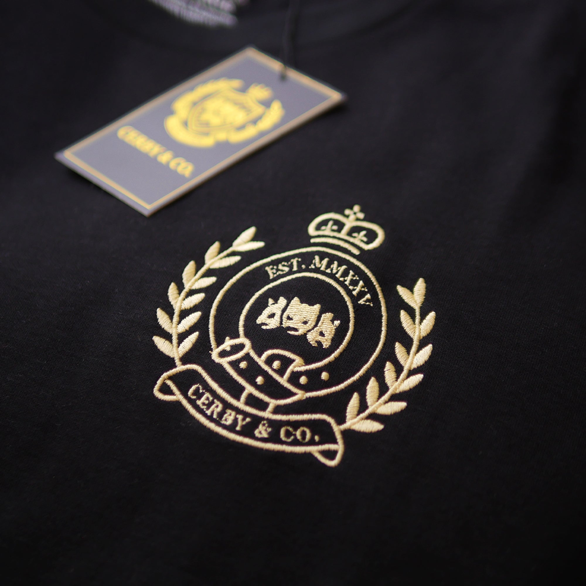 House of Cerby Embroidered T-Shirt