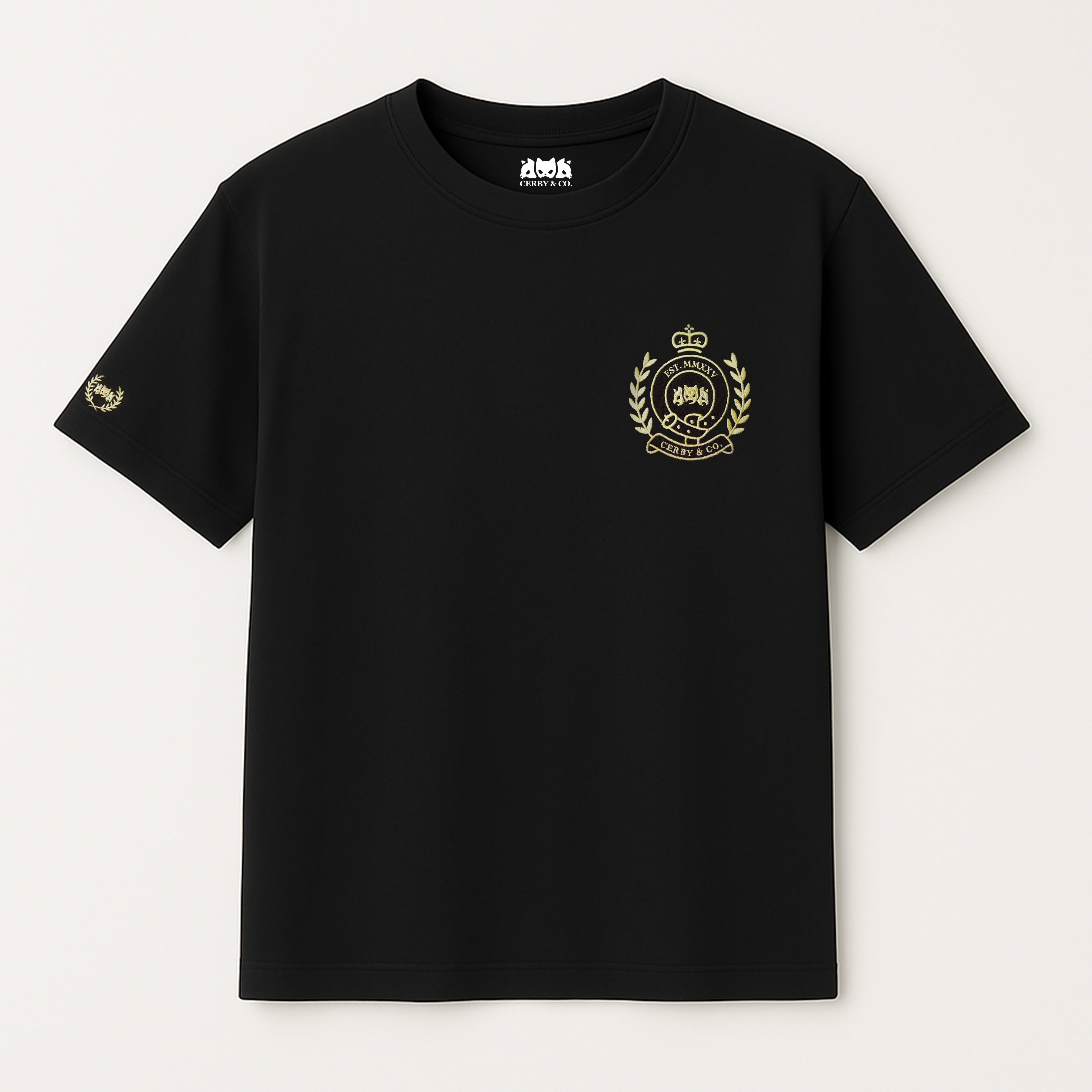 House of Cerby Embroidered T-Shirt