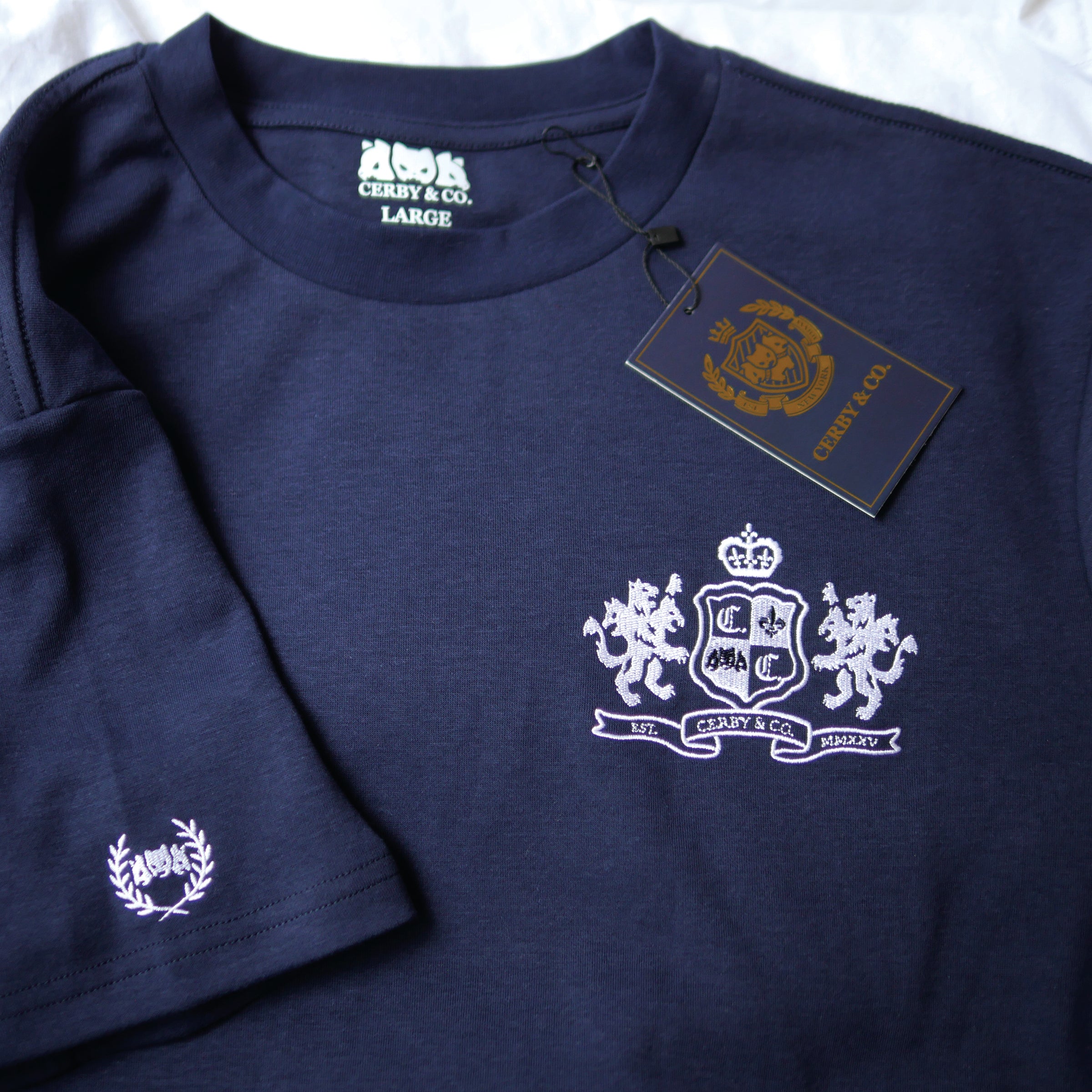 Heritage Emblem Embroidered T-Shirt