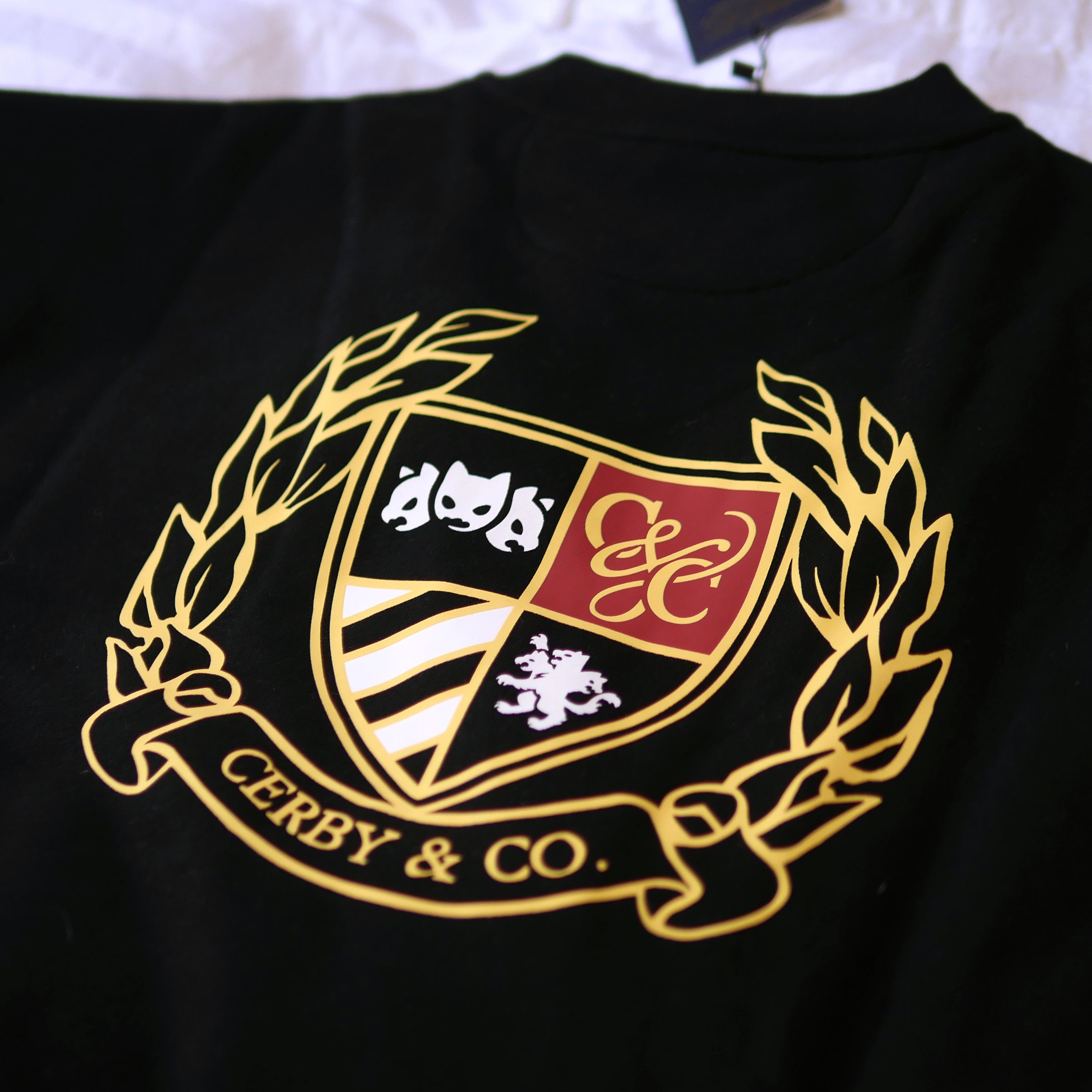 Royal Crest Embroidered Crewneck
